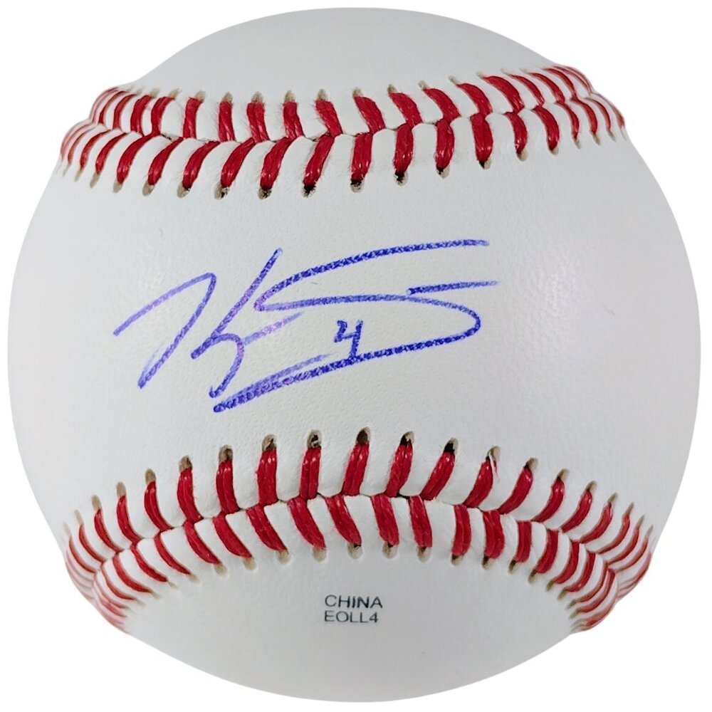 Kevin Smith Autographed Baseball Proof Photo Oakland A's Blue Jays Authentic COA